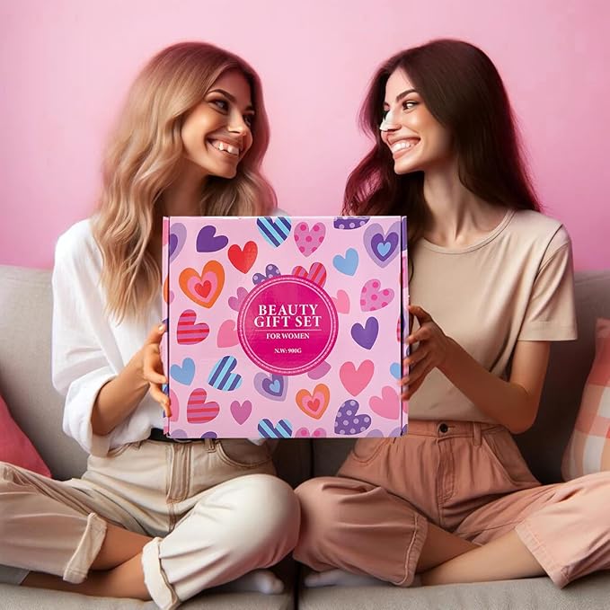 Birthday Gifts For Women-Assorted 4 Shower Steamers, 3 Bath Bombs, 2 Scented Candles, and 1 Exfoliating Body Scrub - Gifts for Mom, For Women, For Wife and Girlfriend……