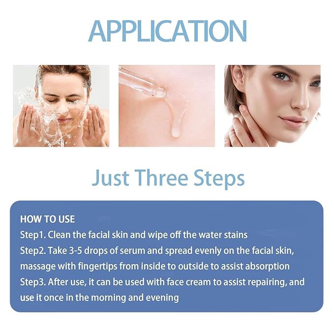 Olavita Face Serum, Liquid Solution anti Aging Serum, Vitamin C & E, Anti Aging Face Tightening, Boost Skin Collagen, Reduce Wrinkles & Plump Skin. 2pcs