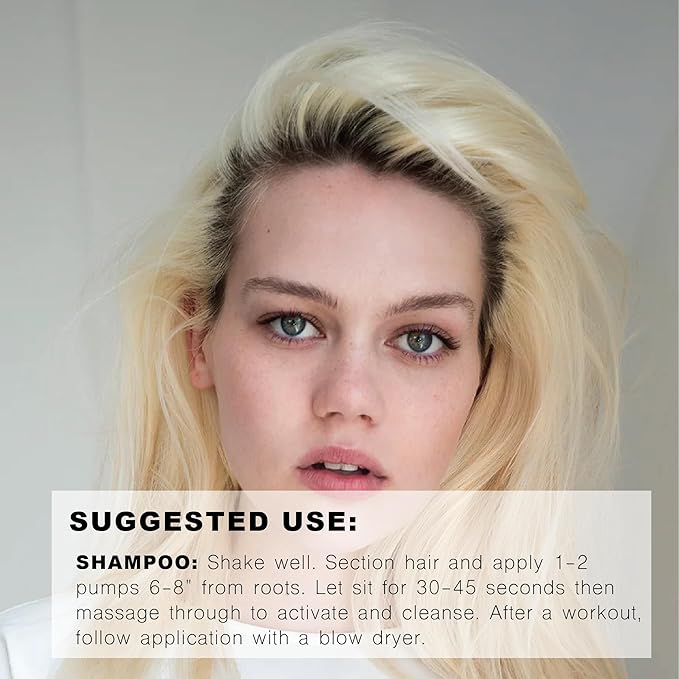 R+Co Spiritualized Dry Shampoo Mist Travel Size | Post-Workout Non-Aerosol Formula | Removes Build Up + Soothes Scalp + Extends Wash | TSA Approved | Vegan + Cruelty-Free | Set of 2