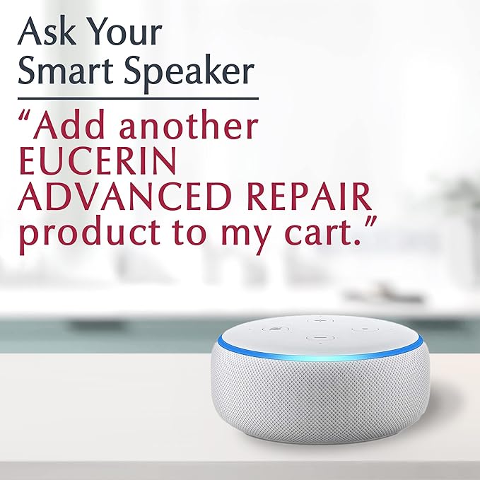 Eucerin Advanced Repair Body Cream for Very Dry Skin, Fragrance Free Daily Body Moisturizer, 16 Oz Jar