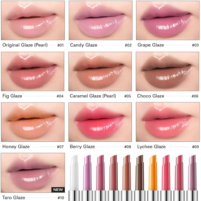 BBIA Over Glaze Stick - Lip Plumping Gloss Melting Balm Lipstick, Intensive Volume Up, High Shine & Glossy, Ultra Watery Moisturizing & Volumizing, Glowy Texture, Korean Lip Makeup (06 CHOCO GLAZE)