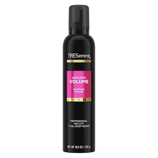TRESemmé Plumping Mousse Amplified Volume for 24H Lift and Body with Pro Lock Technology 10.5 Fl Oz