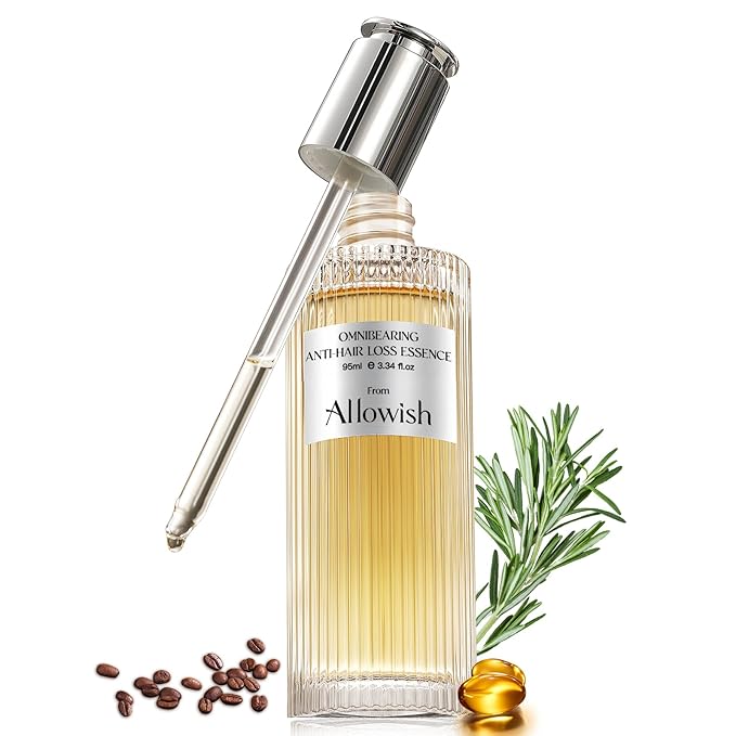 Hair Growth Serums 95 ml - Rosemary Hair Thickening Serum with Biotin, Caffeine for Hair Thinning & Shedding – Promotes Healthy Scalp, Fuller, Nourish, Strengthens Roots