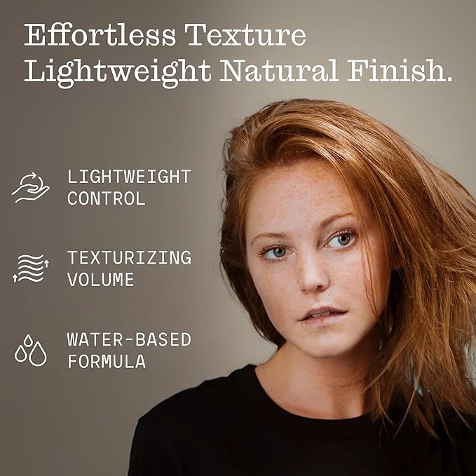 Firsthand Supply Texturizing Paste - Clean & Non-toxic Hair Care Ingredients - For Textured, Messy & Relaxed Hair Styles - 3oz (88ml)