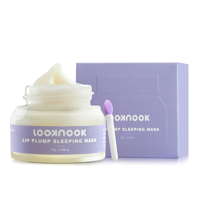 Lip Mask Overnight Collagen Treatment for Dry, Cracked Lips - Moisturizing Lip Balm with Shea Butter, Collagen, and Ceramide - Nourishing Lip Treatment for Dry Lips