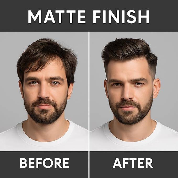 Morfose Barber Wax,(5.30 Ounce (Pack of 1), Matte Hold, Premium Hair Styling Wax for Men, Natural Shine, Easy Application, Ideal for Various Styles, Long-Lasting, Water-Soluble, Pleasant Fragrance