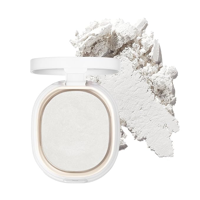 BAKED POWDER 005 SNOW WHITE, Terra-Cotta Facial Powder, Crease-free, Smudge Free & Weightless Setting powder (6.2g, 0.014 oz.)