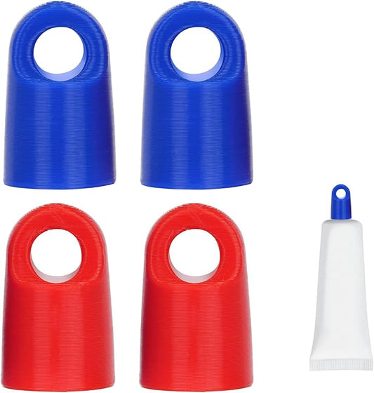 Keychain Cap For Aquaphor Healing Ointment 0.35 Ounce Tubes,4 Pack Portable Lid Cap Suitable For Travel And Outings