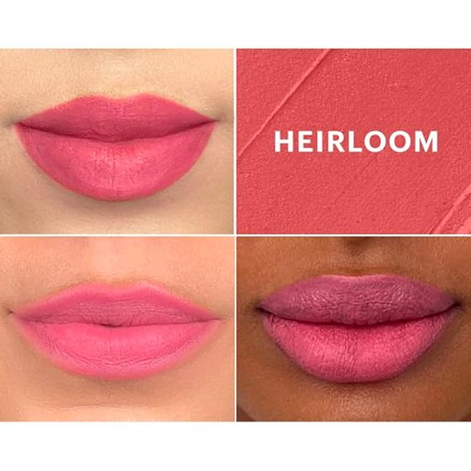 Glo Skin Beauty Suede Matte Lip Crayon (Heirloom) - Longwearing Formula Stays On All Day, With Conditioning Shea Butter + Mango Seed Oil for a Velvety Smooth Finish