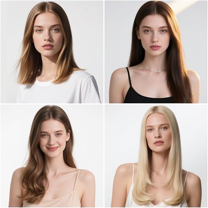 One Step Hair Dryer & Volumizing Hot Air Brush, Blow Dryer, Ceramic Straightener, Curler & Hot Comb 4 in 1 Salon Ionic Brush, Hair Styling Tools, Black