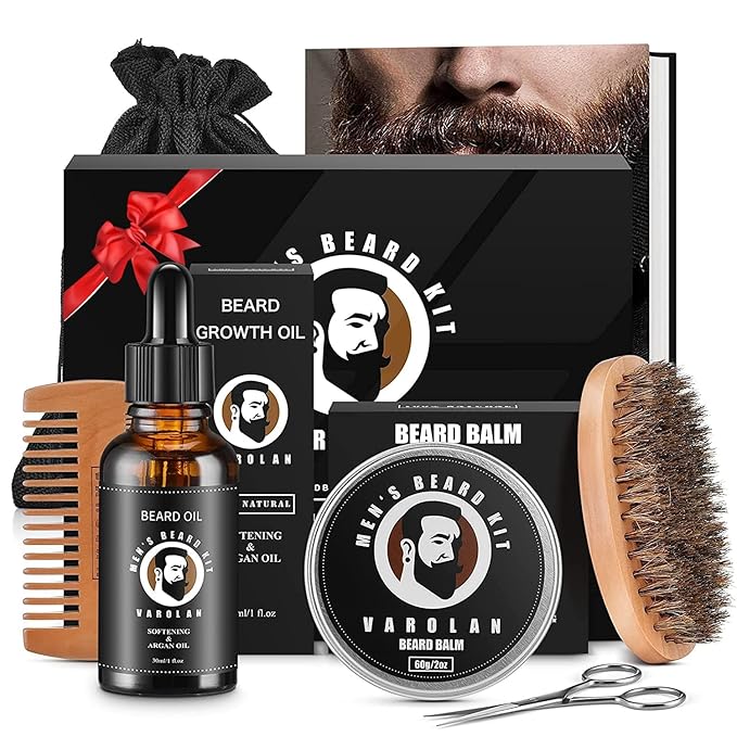 Birthday Gifts for Men, Mens Gifts, Unique Beard Care Kit for Men Best Friends Male Dad Brother Husband Fiance Him Boyfriend Coworker, Gift Ideas Gifts for Him