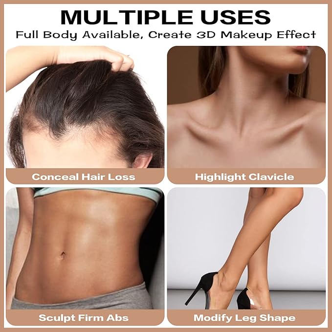 FOCALLURE Cream Contour Stick, Matte Bronzer Stick, Professional Face Shaping & Contouring Stick Makeup, Easy to Apply with Buildable Coverage, Long Lasting & Sweatproof, COFFEE