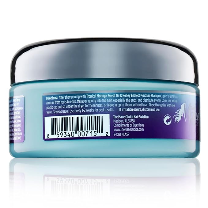 The Mane Choice Tropical Moringa Sweet Oil & Honey Endless Moisture Mask, 8 Ounce