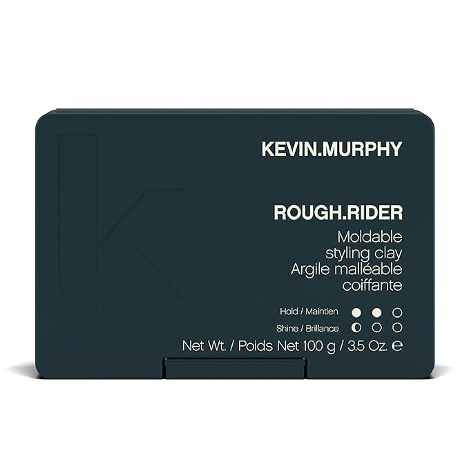 KEVIN.MURPHY ROUGH.RIDER Clay - Hair Strengthening - For All Hair Types - Moldable Styling Clay - Sulphate Free Care