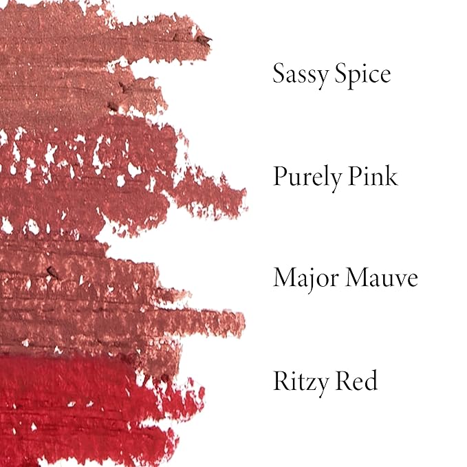 LAURA GELLER NEW YORK Modern Classic Lip Liner, Luxurious Creamy Long Lasting Lip Liner, Prevents Feathering and Fading, Major Mauve