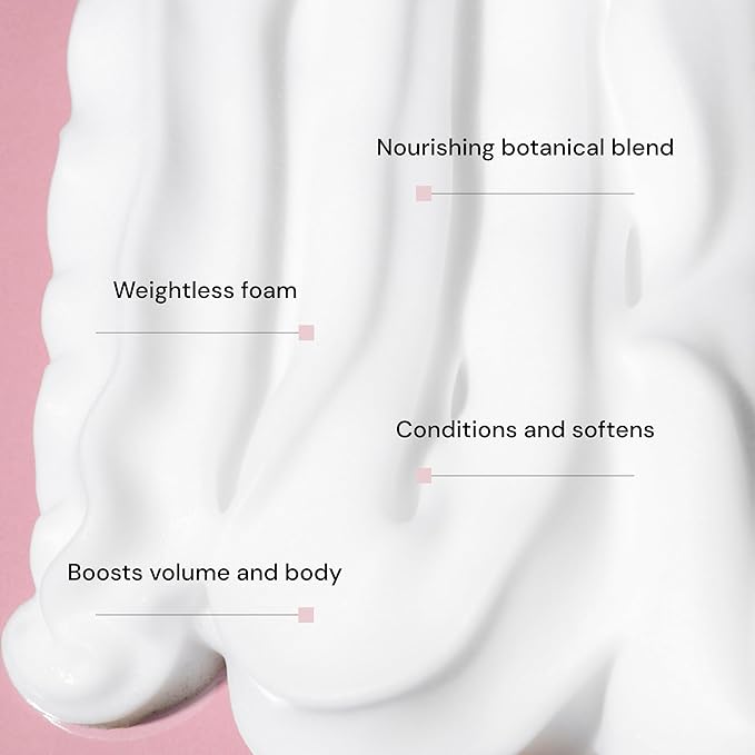 L'ANGE HAIR Whip Volumizing Mousse | Big Hair Thickening Foam | Professional Texturizing Formula for Volume and Shine, Suitable for All Hair Types