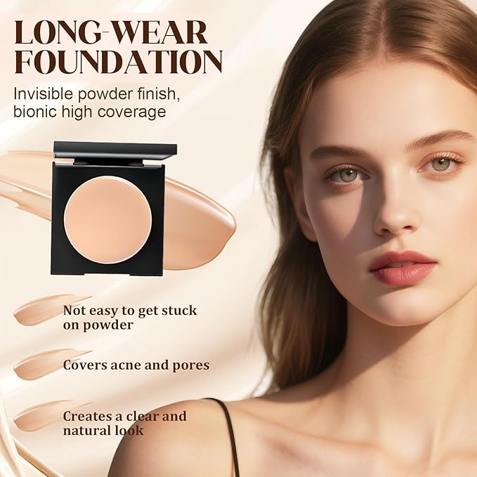 Colored CC Undereye Corrector, Eye Concealer Undereye Color Corrector for Dark Circles, Clay Neutralizing Makeup Under Eye Hydrating Concealer with Brush (Medium-Tan & 3 Brushes, Small)