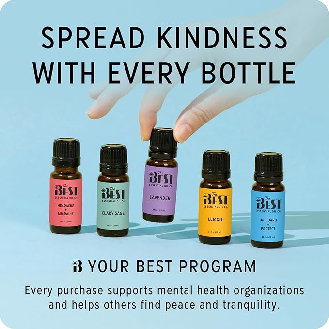 The Best Ylang Ylang Essential Oil Premium Grade- 100% Pure & Natural for Aromatherapy, Diffuser, Spa, Massage, Air Freshener- 10 ml (.33 fl oz)