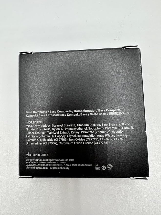 Glo Skin Beauty Pressed Base Powder Foundation Makeup (Tawny Medium) - Flawless Coverage for a Radiant Natural, Second-Skin Finish