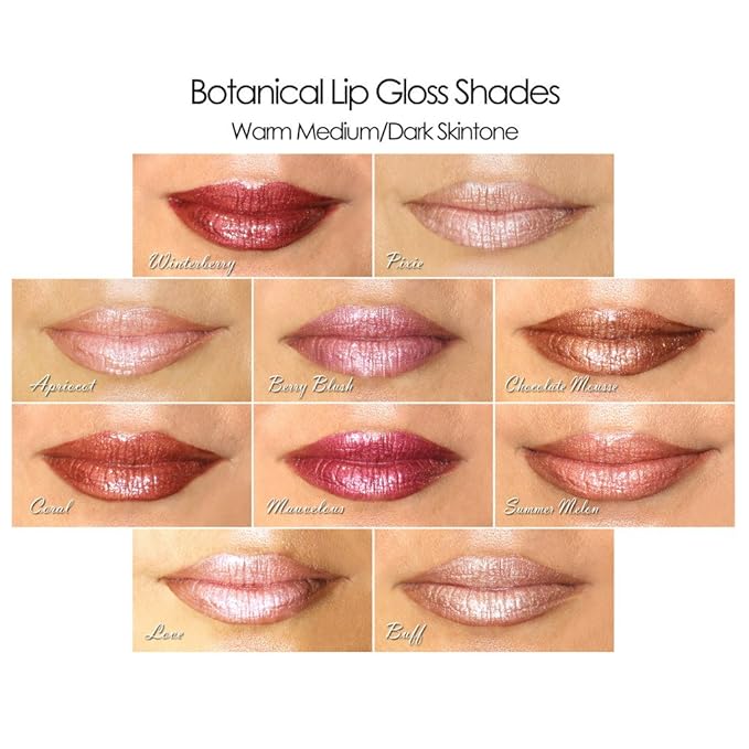 Lauren Brooke Cosmetiques Botanical Lip Gloss (Summer Melon)