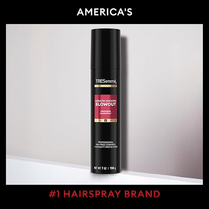 TRESemmé Anti-Frizz Finishing Spray Keratin Smooth for a Flexible Hold Weightless 7 Fl Oz