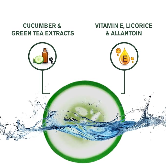 Fran Wilson NOURISH MY EYES Cucumber and Green Tea Pads - 36 Pads each At-Home Spa Treatment to reduce puffiness Revitalize Your Eyes: Easy-to-Use Cucumber Eye Pads for Dark Circles (Pack of 2)