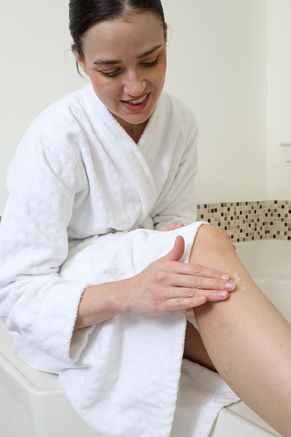 The Keys Salt Scrub -Sea Salt Scrub - Exfoliating Body Scrub with Wooden Spoon - Moisturizing Exfoliator for Hands, Foot, Bath, (3.4 Ounce (Pack of 1), Coconut)