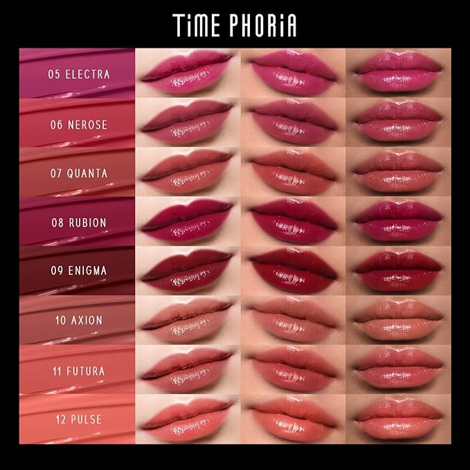 STELLAR DUST LIP STAIN-Long Lasting, Waterproof and Transferproof Lip Tint, Glossy Finish Lip Gloss, Lightweight Lipstick, High Coverage, Vivid Color (08)