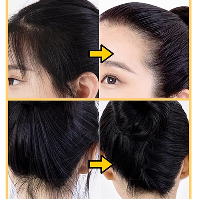 5 Pcs Hair Wax Stick for Flyaways Edge Control Slick - Styling Tools Includes , Finishing , Comb, Gel for Fly Away for Women