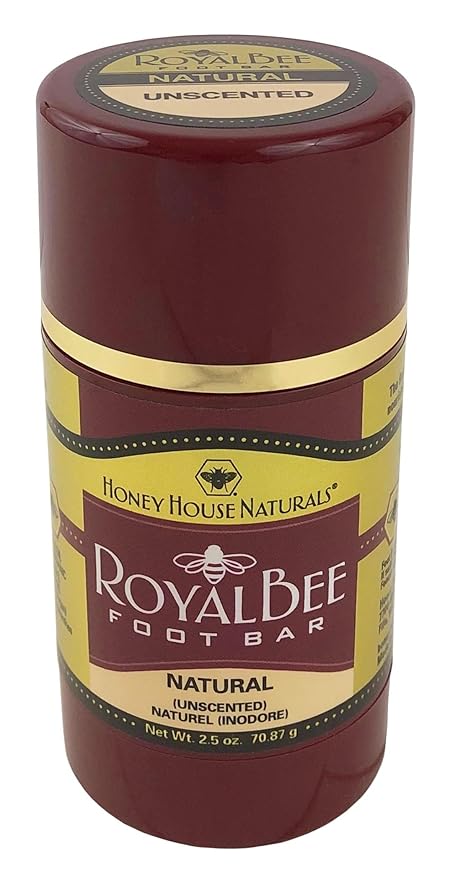 Honey House Naturals Royal Bee Foot Bar, Natural