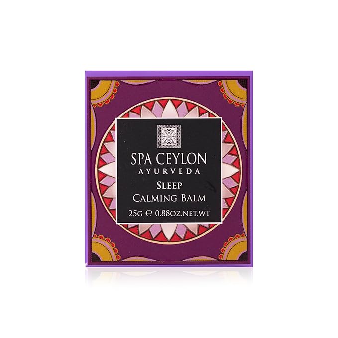 SPA CEYLON SLEEP Calming Balm | Natural Sleep Aid with Lavender & Ylang Ylang | Soothing Body Balm for Bedtime Routine | Suitable for All Skin Types