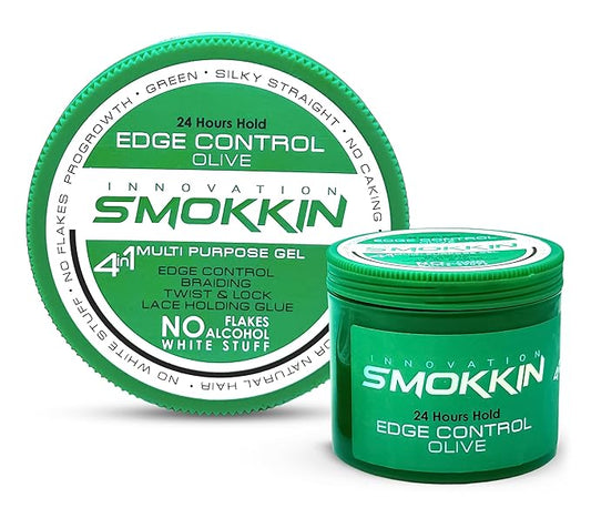 Professional 4-in-1 Multi-Purpose Hair Wax for 4C Hair & Natural Hair Perfect for Braids, Edges, Twists, Locs & Styling with No Flaking, No Alcohol, or Sulfates, Curly & Wave Hair, Styling Hair Gel