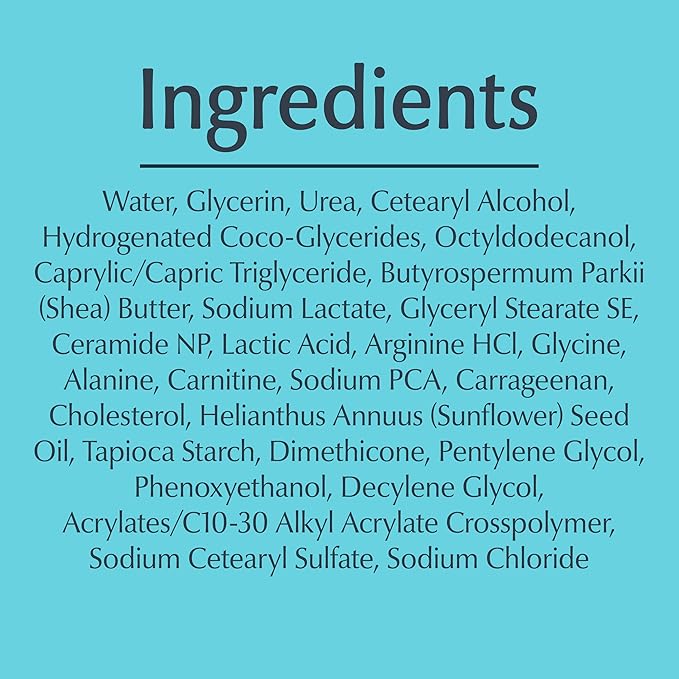 Eucerin Advanced Repair Body Cream for Very Dry Skin, Fragrance Free Daily Body Moisturizer, 8 Oz Tube