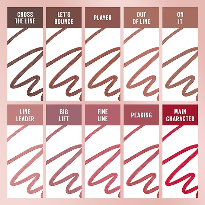 Maybelline Lifter Liner Lip Liner Pencil with Hyaluronic Acid, Fine Line, 1 Count