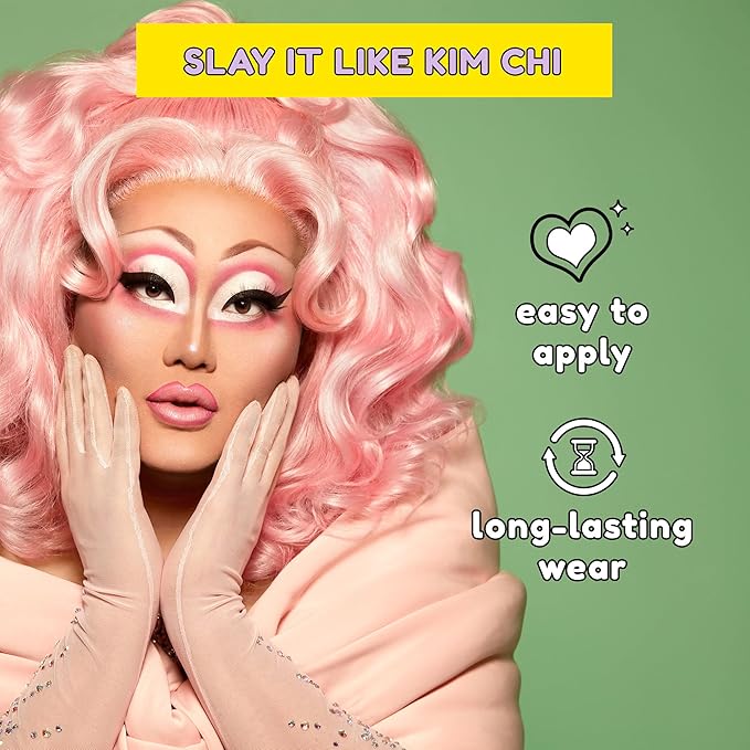 KimChi Chic Almost Catfished Micro Pressed Powder - Brightening Under Eye Setting Powder, Reduces Dark Circles, No Flashback, Banana