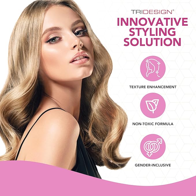 TRI Design Aerogel Hairspray - Strong Hold Hair Finishing Spray for Volumizing & Control, Flexible Styling for All Hair Types, Non-Sticky and Scented - For Women and Men - Pack of 2 (3 oz & 10.5 Oz)