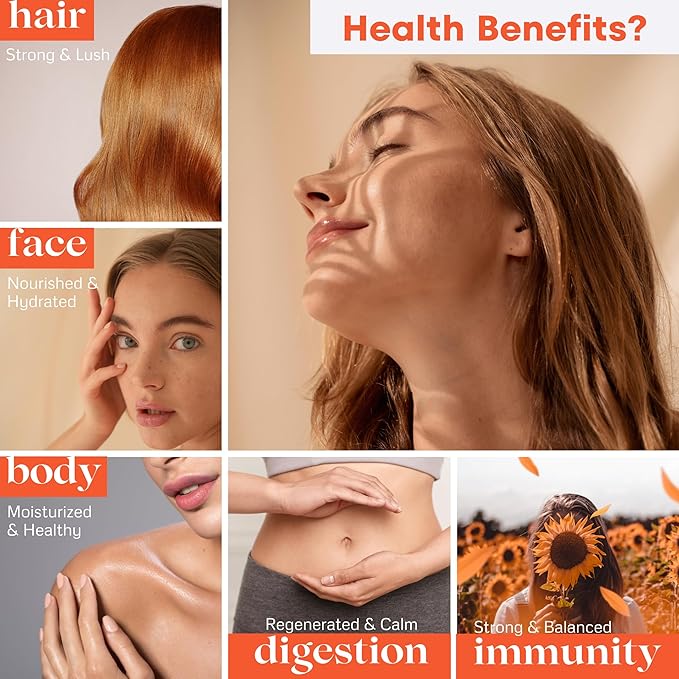 Organic Sea Buckthorn Oil - 1 fl oz Cold-Pressed Sea Buckthorn Berry Oil - Seabuckthorn for Face, Hair, Body & Supplement