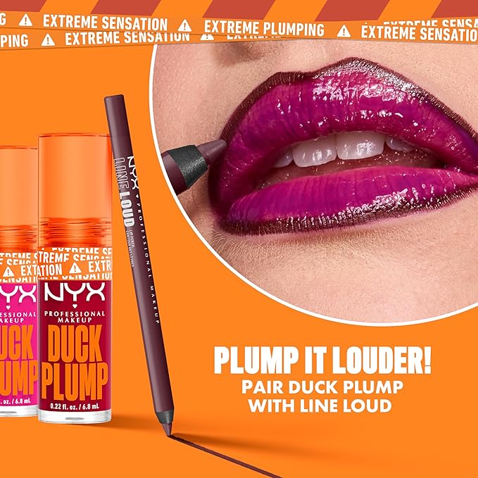 NYX PROFESSIONAL MAKEUP Line Loud Lip Liner, Longwear and Pigmented Lip Pencil with Jojoba Oil & Vitamin E - No Equivalent