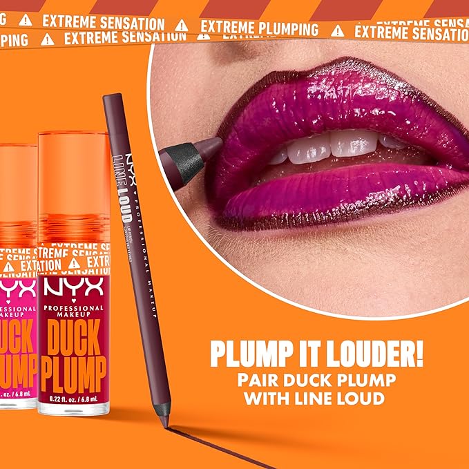 NYX PROFESSIONAL MAKEUP Line Loud Lip Liner, Longwear and Pigmented Lip Pencil with Jojoba Oil & Vitamin E - Ten Out Of Ten