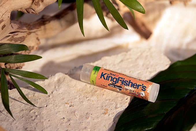 Kingfisher’s Noni Lip Balm, 2-Pack, 100% Natural Ingredients, Noni Original Oil & Virgin Coconut Oil, Ultra Hydrating Lip Balm, Sweet Orange Flavor Lip Care