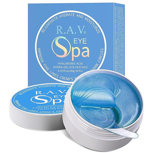 Under Eye Patches, Hyaluronic Acid Eye Mask, Collagen Eye Pads for Dark Circles, Eye Bags, Puffiness, Diminish Fine Lines and Wrinkles, Moisturize and Tighten Eye Skin for Men and Women