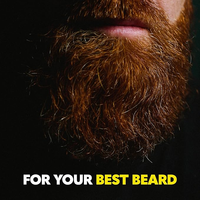 The Beard Club Brush, Comb, Pick and Scissors Grooming Kit for Men's Beards and Mustaches - Gift Set