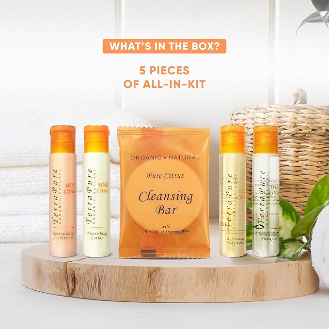 Terra Pure Wild Citrus | 1-Shoppe All-in-Kit | Sample Set (5 pcs)