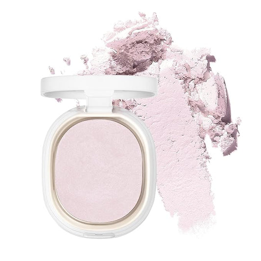 BAKED POWDER 002 LIGHT PINK, Terra-Cotta Facial Powder, Crease-free, Smudge Free & Weightless Setting powder (6.2g, 0.014 oz.)