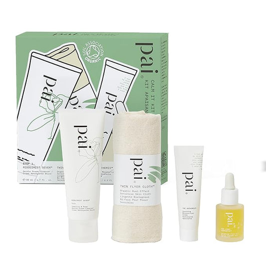 Pai Skincare - Organic 3-Step Calm It Kit For A Soothed Complexion | Natural, Vegan, Sensitive Skincare
