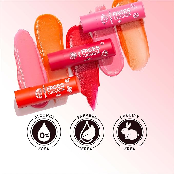 Red Tinted Lip Balm - Rose Petal | SPF 15 | 12 Hour Moisture | Rosy Soft Lips with Shea Butter & Vitamin E | Deep Nourishing for Dry Chapped Lips | 0.16 Oz/4.5g