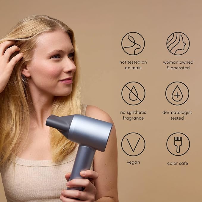 Volumizing Foam Hair Styler for Heat Protection, Added Lift, and Straight to Wavy or Fine to Medium Hair Types, 5 Fl Oz