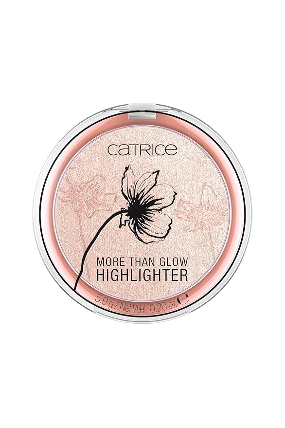 Catrice More Than Glow Powder Highlighter in Supreme Rose Beam with Silky Soft Texture for a Subtle Glow