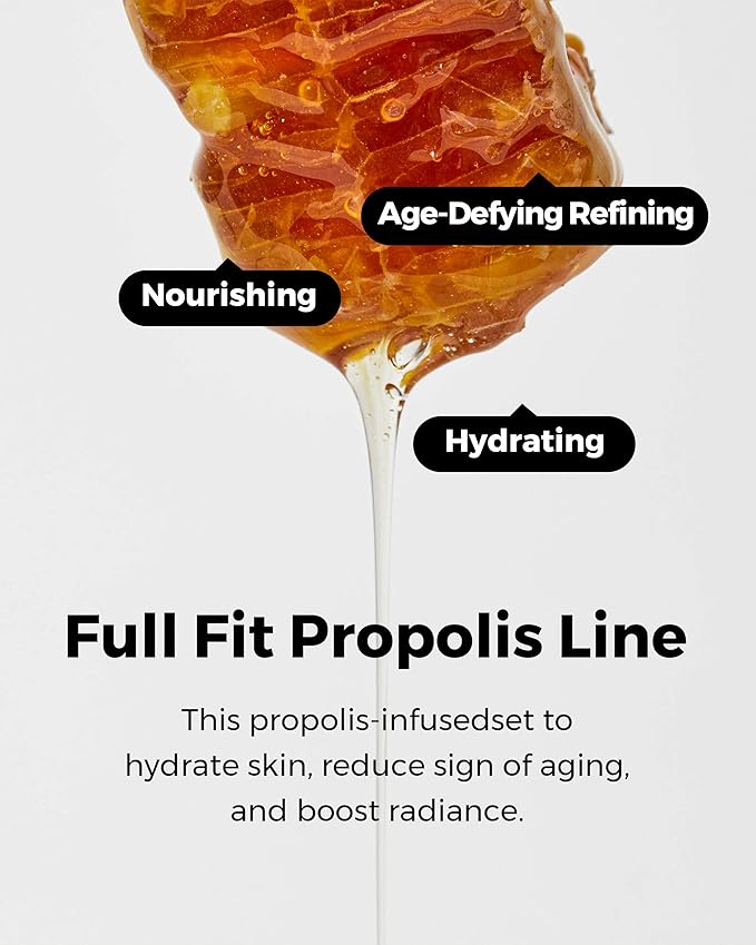 COSRX Honey Glow Kit | Facial Toner, Serum, Cream with Propolis Extract | Deep Moisture, Hydration, Nourishment | Travel Size Set, Gift Set, Korean Skincare, Not Tested on Animals, Paraben Free