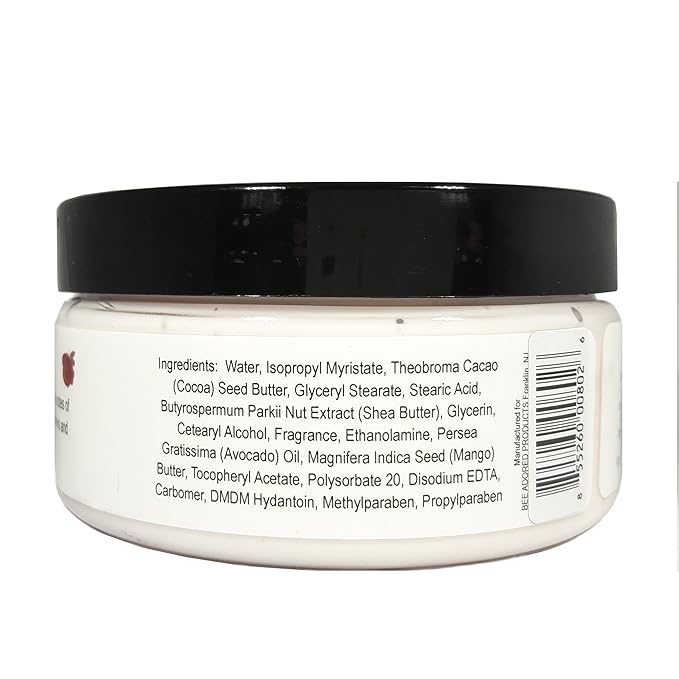 Body Butter, English Rose, 8 Fluid Ounce